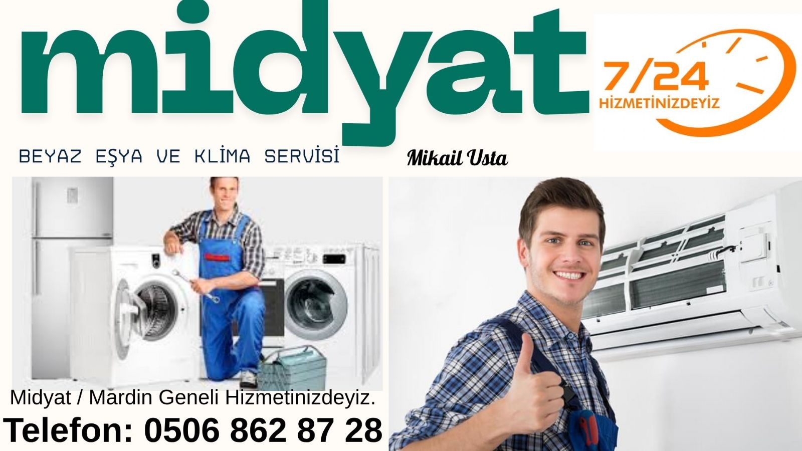midyat beyaz eşya klima servisi